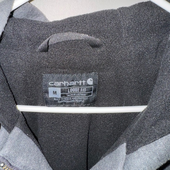 Carhartt Men’s Rain Defender Hoodie Medium-Gray - Picture 2 of 4